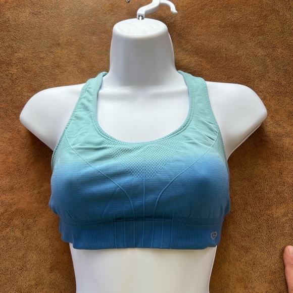 C9 by Champion Teal and Blue Sports Bra Size Medium - Picture 1 of 5